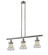 Franklin Restoration LED Island Pendant in Brushed Satin Nickel (405|213-SN-G194-LED)