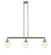Franklin Restoration Three Light Island Pendant in Brushed Satin Nickel (405|213-SN-G531)