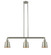 Franklin Restoration Three Light Island Pendant in Brushed Satin Nickel (405|213-SN-M9-SN)