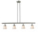 Franklin Restoration LED Island Pendant in Brushed Satin Nickel (405|214-SN-G61-LED)