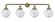 Franklin Restoration Four Light Bath Vanity in Antique Brass (405|215-AB-G204-8)