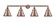 Franklin Restoration LED Bath Vanity in Antique Copper (405|215-AC-M13-AC-LED)