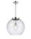 Ballston One Light Pendant in Polished Chrome (405|221-1S-PC-G122-16)