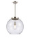 Essex LED Pendant in Polished Nickel (405|221-1S-PN-G124-16-LED)