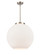 Ballston LED Pendant in Brushed Satin Nickel (405|221-1S-SN-G121-18-LED)