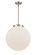 Franklin Restoration One Light Pendant in Brushed Satin Nickel (405|221-1S-SN-G201-16)