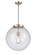 Franklin Restoration One Light Pendant in Brushed Satin Nickel (405|221-1S-SN-G202-16)