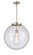 Essex One Light Pendant in Brushed Satin Nickel (405|221-1S-SN-G202-18)