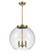 Essex Three Light Pendant in Antique Brass (405|221-3S-AB-G122-16)
