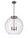 Essex Three Light Pendant in Oil Rubbed Bronze (405|221-3S-OB-G122-18)