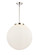 Franklin Restoration LED Pendant in Polished Nickel (405|221-3S-PN-G201-18-LED)