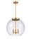 Essex Three Light Pendant in Satin Gold (405|221-3S-SG-G122-16)