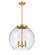 Essex Three Light Pendant in Satin Gold (405|221-3S-SG-G124-16)