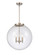 Essex LED Pendant in Brushed Satin Nickel (405|221-3S-SN-G204-18-LED)
