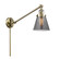 Franklin Restoration One Light Swing Arm in Antique Brass (405|237-AB-G63)