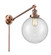Franklin Restoration One Light Swing Arm in Antique Copper (405|237-AC-G204-10)
