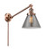 Franklin Restoration One Light Swing Arm in Antique Copper (405|237-AC-G43)