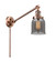 Franklin Restoration One Light Swing Arm in Antique Copper (405|237-AC-G53)