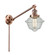 Franklin Restoration One Light Swing Arm in Antique Copper (405|237-AC-G534)