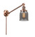 Franklin Restoration LED Swing Arm Lamp in Antique Copper (405|237-AC-G53-LED)