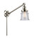 Franklin Restoration One Light Swing Arm Lamp in Polished Nickel (405|237-PN-G184S)