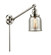 Franklin Restoration One Light Swing Arm Lamp in Polished Nickel (405|237-PN-G58)