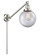 Franklin Restoration One Light Swing Arm in Brushed Satin Nickel (405|237-SN-G202-8)