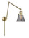 Franklin Restoration One Light Swing Arm Lamp in Antique Brass (405|238-AB-G63)
