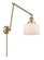 Franklin Restoration One Light Swing Arm Lamp in Antique Brass (405|238-AB-G71)