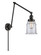 Franklin Restoration LED Swing Arm in Matte Black (405|238-BK-G182-LED)