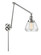 Franklin Restoration One Light Swing Arm Lamp in Polished Chrome (405|238-PC-G172)