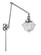 Franklin Restoration One Light Swing Arm Lamp in Polished Chrome (405|238-PC-G532)