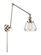 Franklin Restoration LED Swing Arm Lamp in Polished Nickel (405|238-PN-G172-LED)