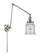 Franklin Restoration LED Swing Arm Lamp in Polished Nickel (405|238-PN-G184-LED)