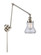 Franklin Restoration One Light Swing Arm Lamp in Polished Nickel (405|238-PN-G192)