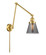 Franklin Restoration One Light Swing Arm Lamp in Satin Gold (405|238-SG-G63)