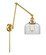 Franklin Restoration One Light Swing Arm in Satin Gold (405|238-SG-G72)