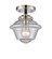Nouveau LED Semi-Flush Mount in Black Polished Nickel (405|284-1C-BPN-G534-LED)