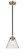 Nouveau LED Mini Pendant in Black Antique Brass (405|284-1S-BAB-G44-LED)