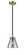 Nouveau One Light Mini Pendant in Black Antique Brass (405|284-1S-BAB-G63)