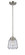 Nouveau One Light Mini Pendant in Brushed Satin Nickel (405|284-1S-SN-G142)