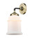 Nouveau One Light Wall Sconce in Black Antique Brass (405|284-1W-BAB-G181)