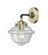 Nouveau One Light Wall Sconce in Black Antique Brass (405|284-1W-BAB-G532)