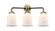 Nouveau Three Light Bath Vanity in Black Antique Brass (405|284-3W-BAB-G181)