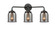 Nouveau Three Light Bath Vanity in Oil Rubbed Bronze (405|284-3W-OB-G53)