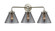 Nouveau Three Light Bath Vanity in Brushed Satin Nickel (405|284-3W-SN-G43)