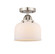 Nouveau 2 LED Semi-Flush Mount in Brushed Satin Nickel (405|288-1C-SN-G71-LED)