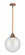 Nouveau 2 LED Mini Pendant in Antique Copper (405|288-1S-AC-G204-12-LED)