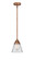 Nouveau 2 One Light Mini Pendant in Antique Copper (405|288-1S-AC-G62)