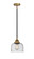 Nouveau 2 One Light Mini Pendant in Black Antique Brass (405|288-1S-BAB-G74)